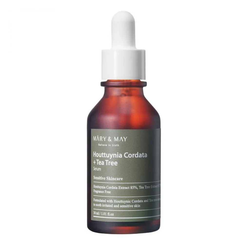 Mary and May Mary and May, Houttuynia Cordata +Tea Tree, Beruhigend, Täglich, Serum, Für das Gesicht, 30 ml Regular