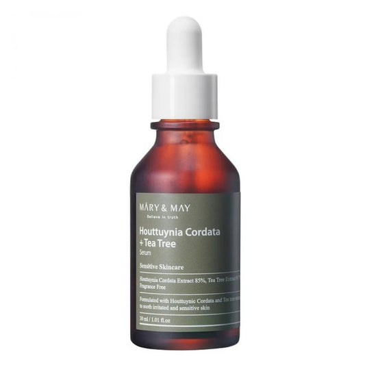 Mary and May Mary and May, Houttuynia Cordata +Tea Tree, Beruhigend, Täglich, Serum, Für das Gesicht, 30 ml Regular