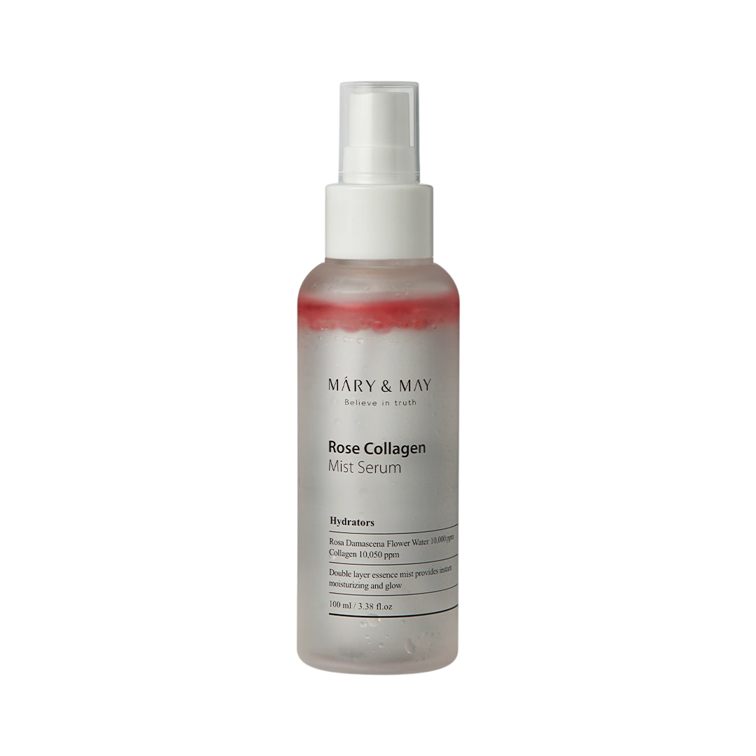 Mary and May Mary and May, Rose Collagen, Feuchtigkeitsspendend, Täglich, Serum, Für das Gesicht, 30 ml Regular