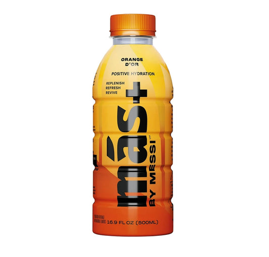 Más+ by Messi Orange d’Or 500ml - Candyshop.ch
