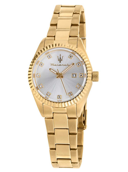 MASERATI COMPETIZIONE R8853100506 Date - Case: 31 mm Armbanduhr 31 mm Gold