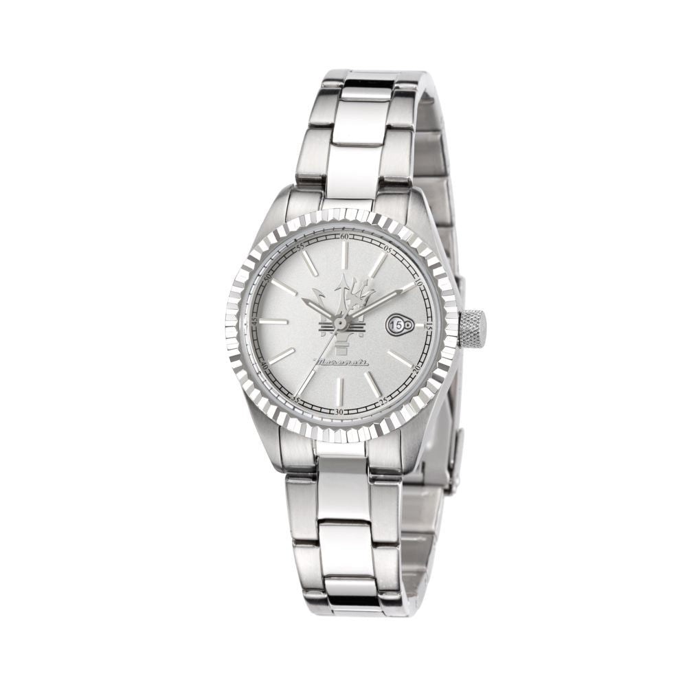 MASERATI COMPETIZIONE R8853100511 Date Armbanduhr 32 mm Silber