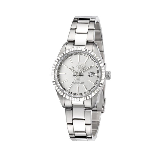 MASERATI COMPETIZIONE R8853100511 Date Armbanduhr 32 mm Silber
