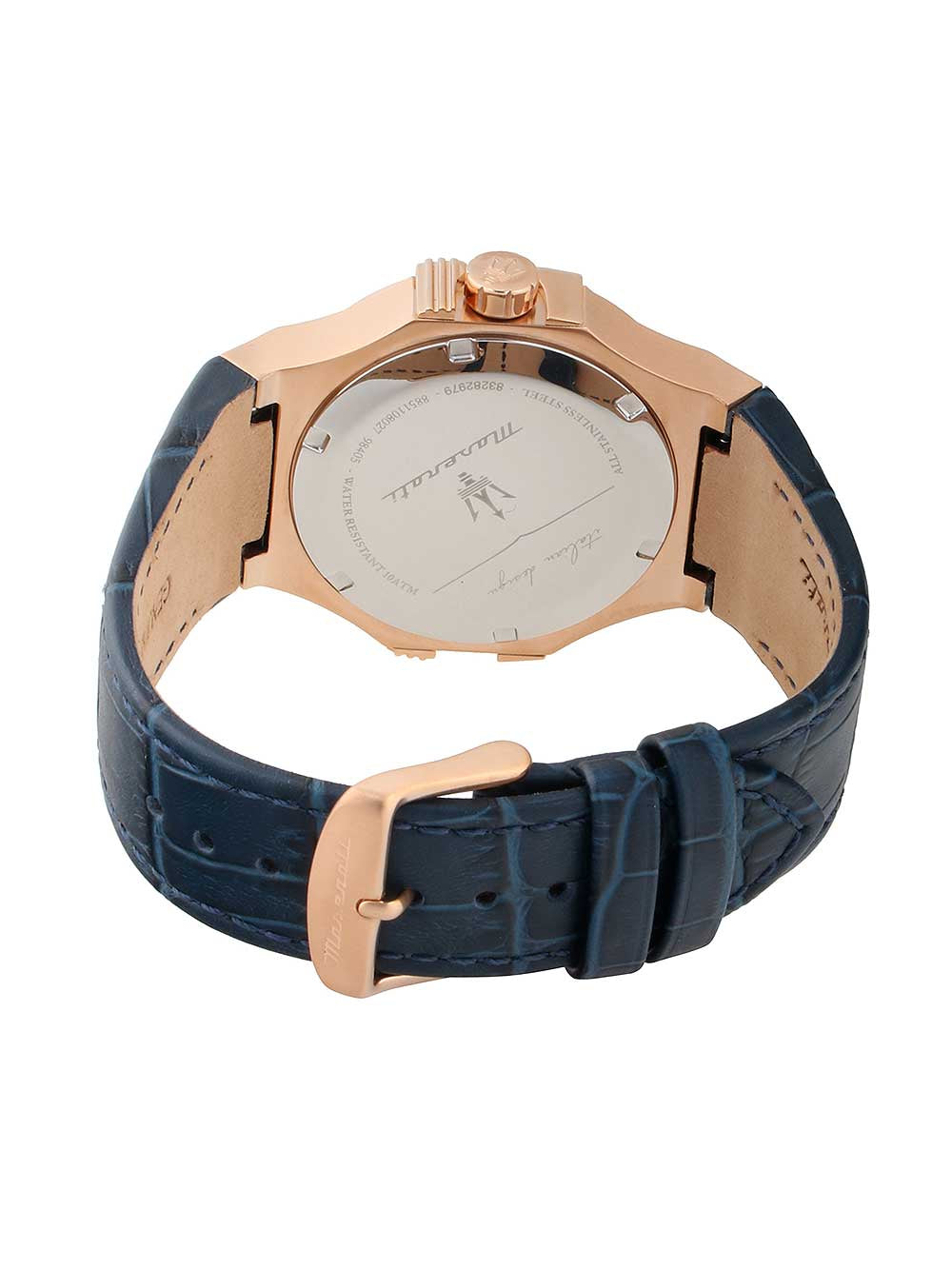 MASERATI POTENZA R8851108027 Date - Case: 40 mm Armbanduhr 40 mm Gold ansicht-2