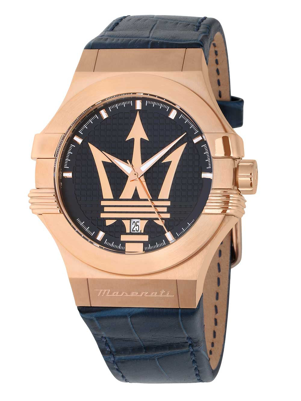 MASERATI POTENZA R8851108027 Date - Case: 40 mm Armbanduhr 40 mm Gold
