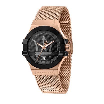 MASERATI POTENZA R8853108009 Date Armbanduhr 40 mm Gold