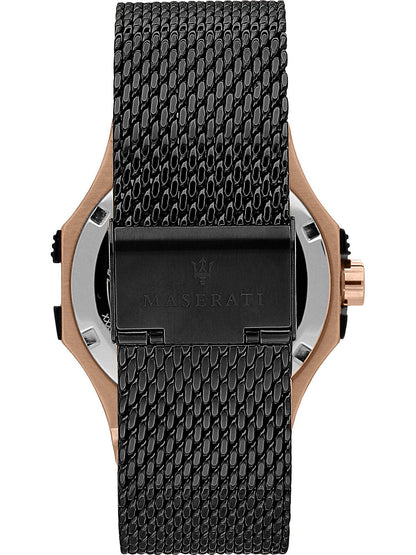 MASERATI POTENZA R8853108010 Date - Case: 40 mm Armbanduhr 40 mm Gold ansicht-3