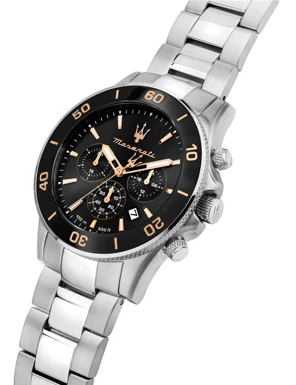 MASERATI R8873600001 Analoguhr Armbanduhr 46 mm