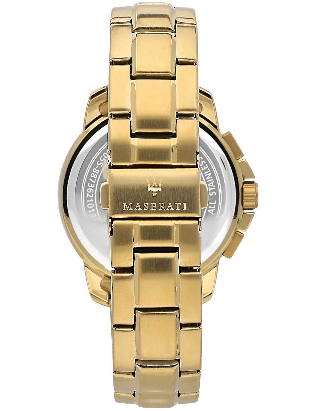 MASERATI R8873621013 Chronograph Armbanduhr 44 mm Gold ansicht-3