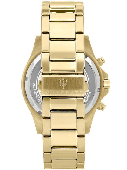 MASERATI R8873640005 Chronograph Armbanduhr 44 mm Gold ansicht-3