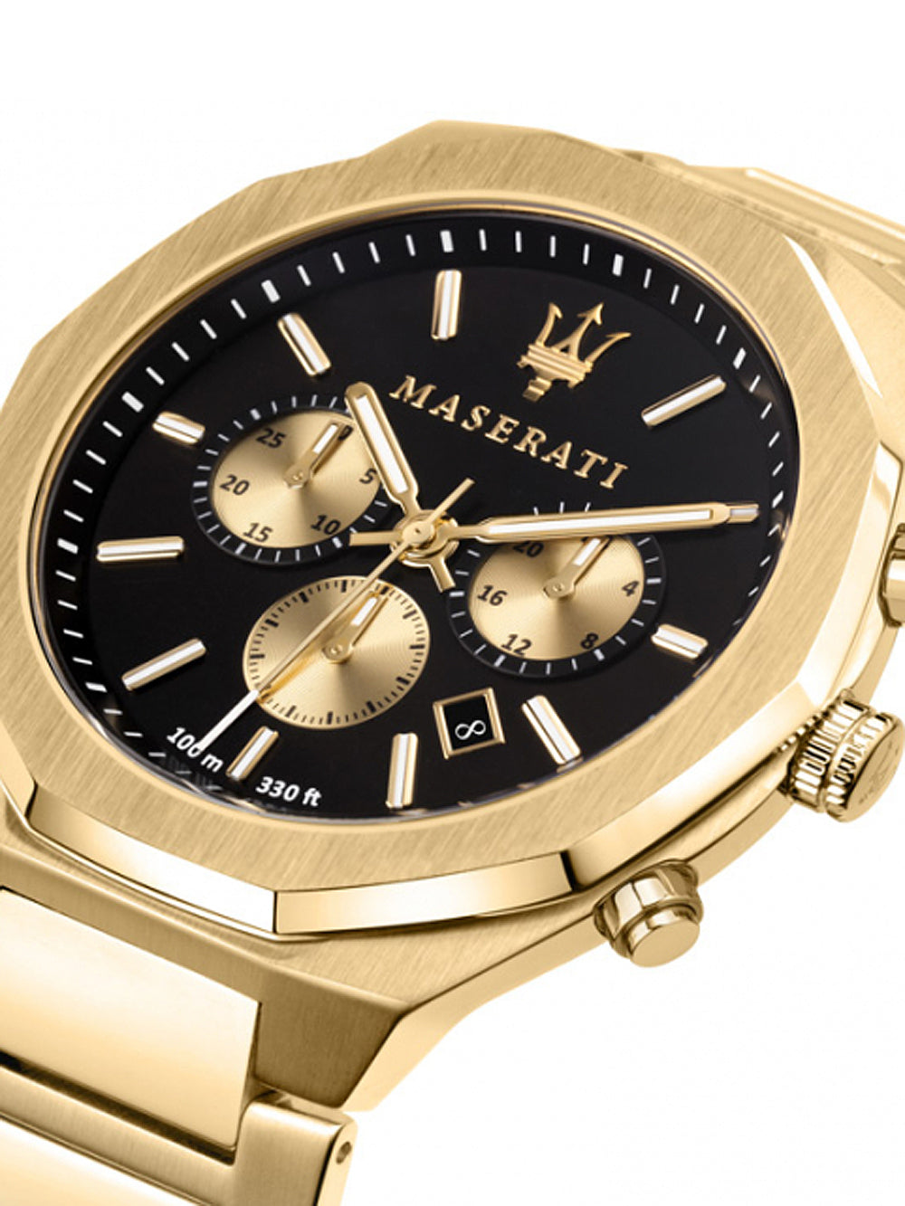 MASERATI R8873642001 Chronograph Armbanduhr 45 mm Gold
