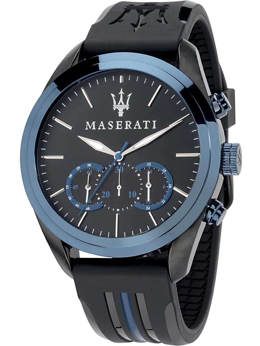 MASERATI TRAGUARDO R8871612006 Chronograph Armbanduhr 45 mm Schwarz ansicht-2