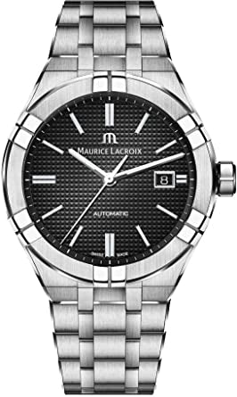 MAURICE LACROIX AIKON AUTOMATIC AI6007-SS002-330-1 Date Armbanduhr 39 mm