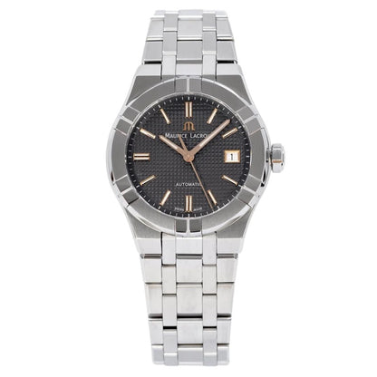 MAURICE LACROIX AIKON AUTOMATIC AI6007-SS002-331-1 Date Armbanduhr 39 mm
