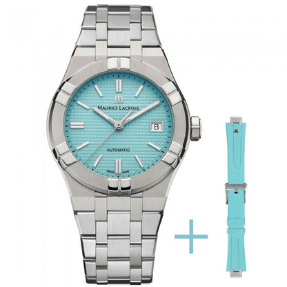 MAURICE LACROIX AIKON AUTOMATIC LIMITED EDITION AI6007-SS00F-431-C Date Armbanduhr 39 mm