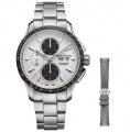 MAURICE LACROIX PONTOS S CHRONO PT6038-SSL2H-130-A Chronograph Armbanduhr 43 mm ansicht-2