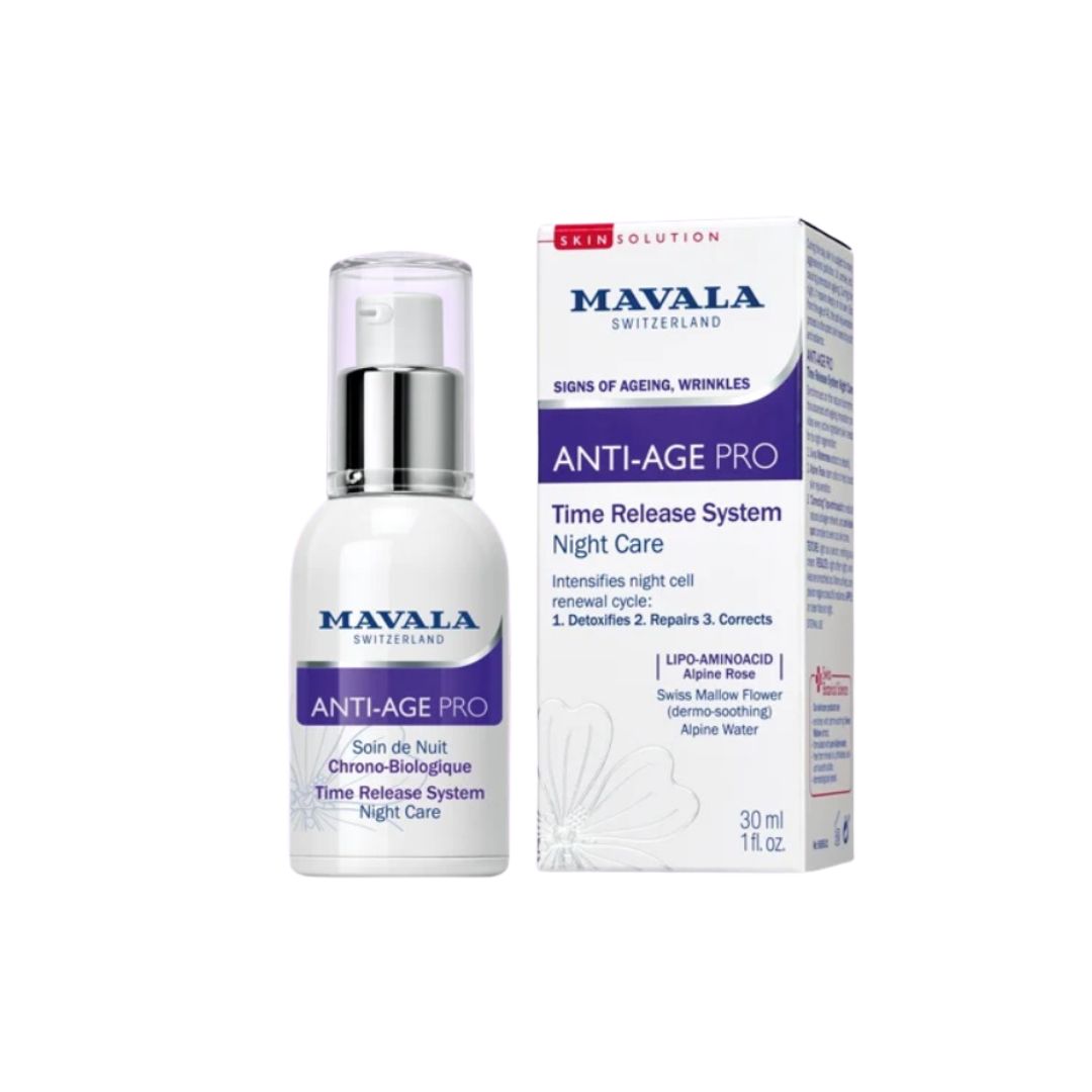 Mavala Mavala, Anti-Age Pro, Anti-Aging & Regenerating, Nacht, Sahne, Für das Gesicht, 30 ml Regular