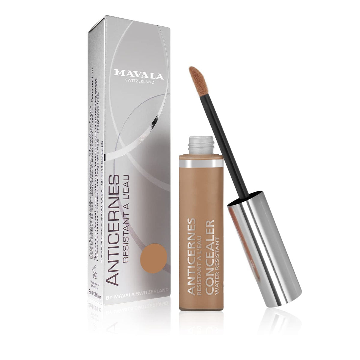 Mavala Mavala, Anticernes, Covering & Smoothing, Abdeckstift für die Augenpartie, 03, Intensiv, 9 ml Regular