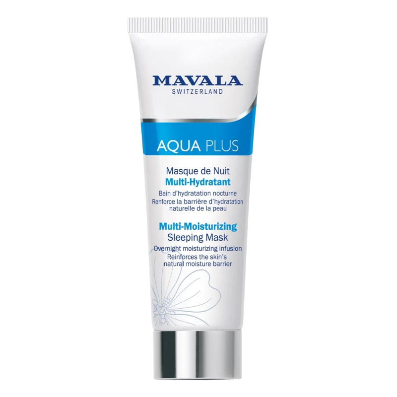 Mavala Mavala, Aqua Plus, Hydrating & Moisturising, Nacht-Schlafmaske, 75 ml Regular
