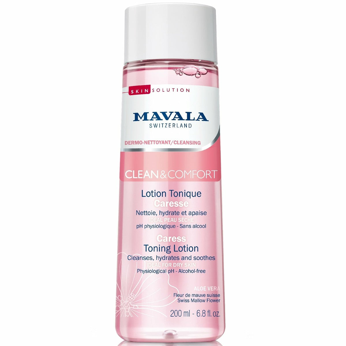 Mavala Gesichtswasser Mavala, Clean & Comfort, Cleansing, Soothing & Toning, Tonic Lotion, Face & Neck, 200 ml Regular
