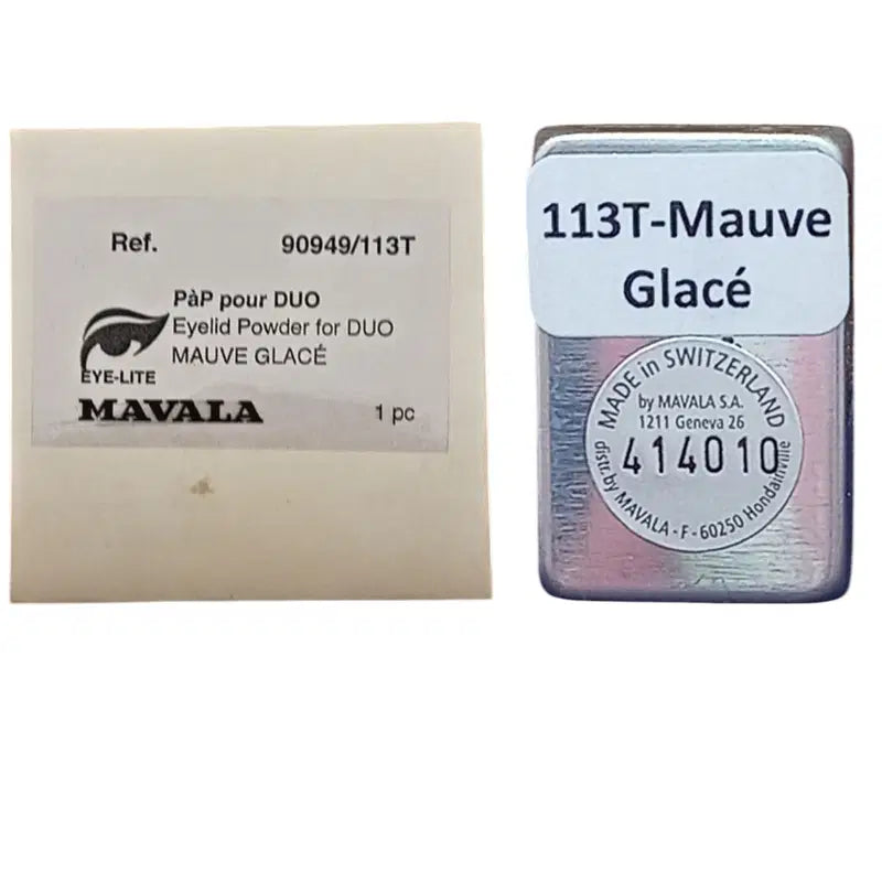 Mavala Mavala, Duo Satin, Lidschattenpuder, Mauve Glace, x, 1.2 g *Tester
