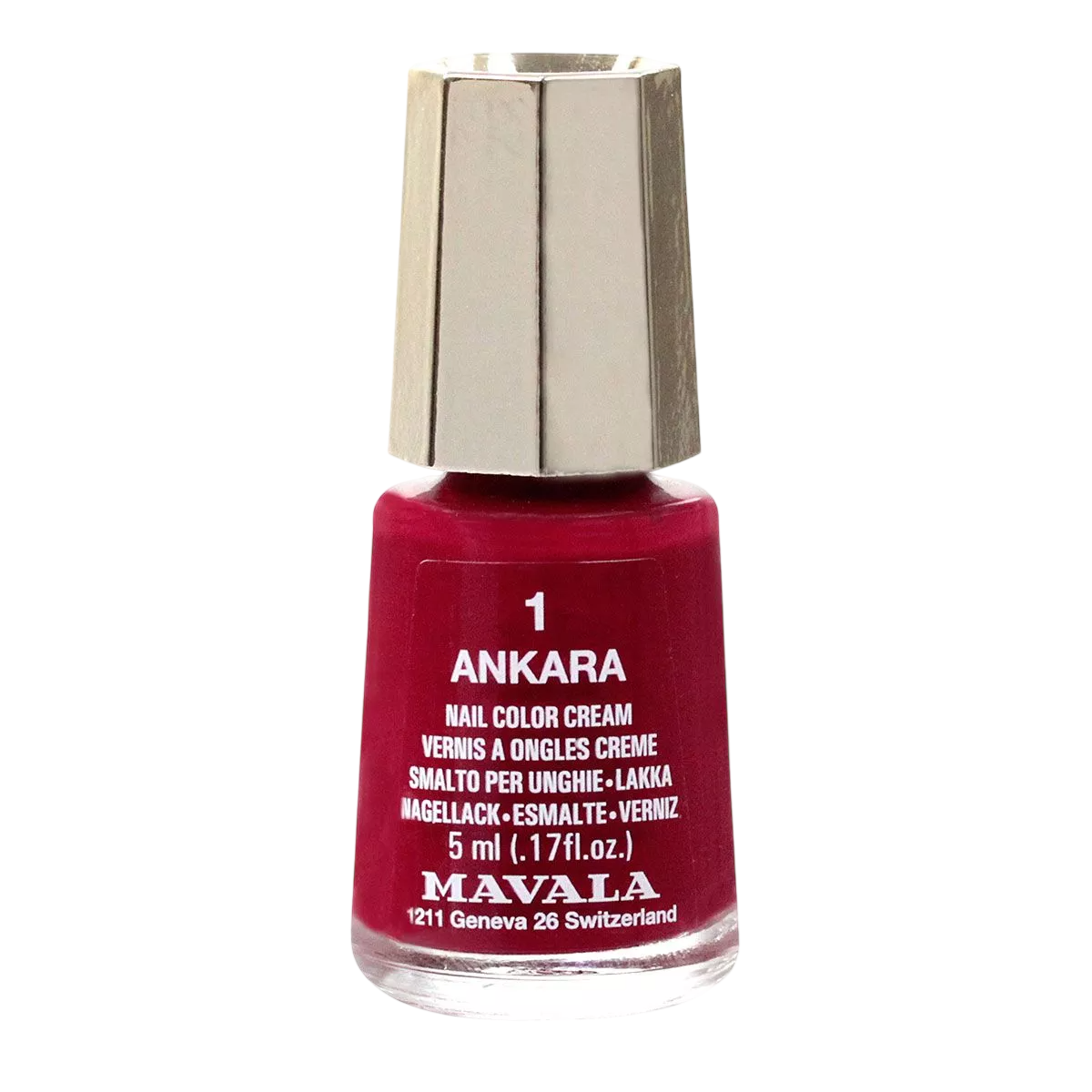 Mavala Nagellack Mavala, Mavala, Creamy, Nail Polish, 01, Ankara, 5 ml *Miniature