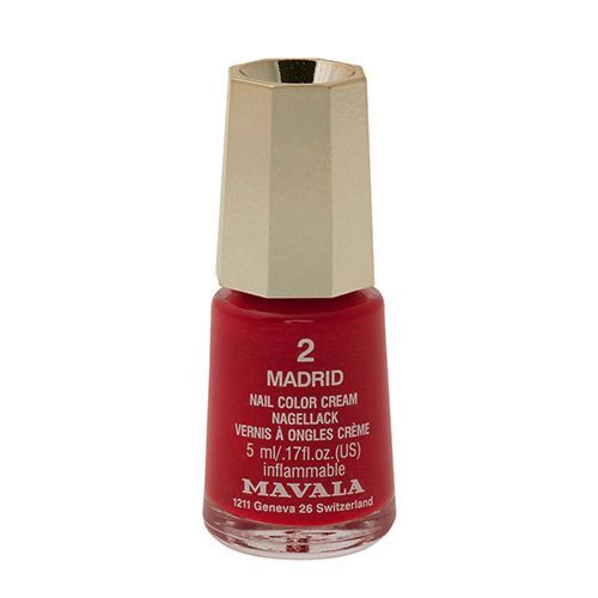 Mavala Nagellack Mavala, Mavala, Creamy, Nail Polish, 02, Madrid, 5 ml *Miniature
