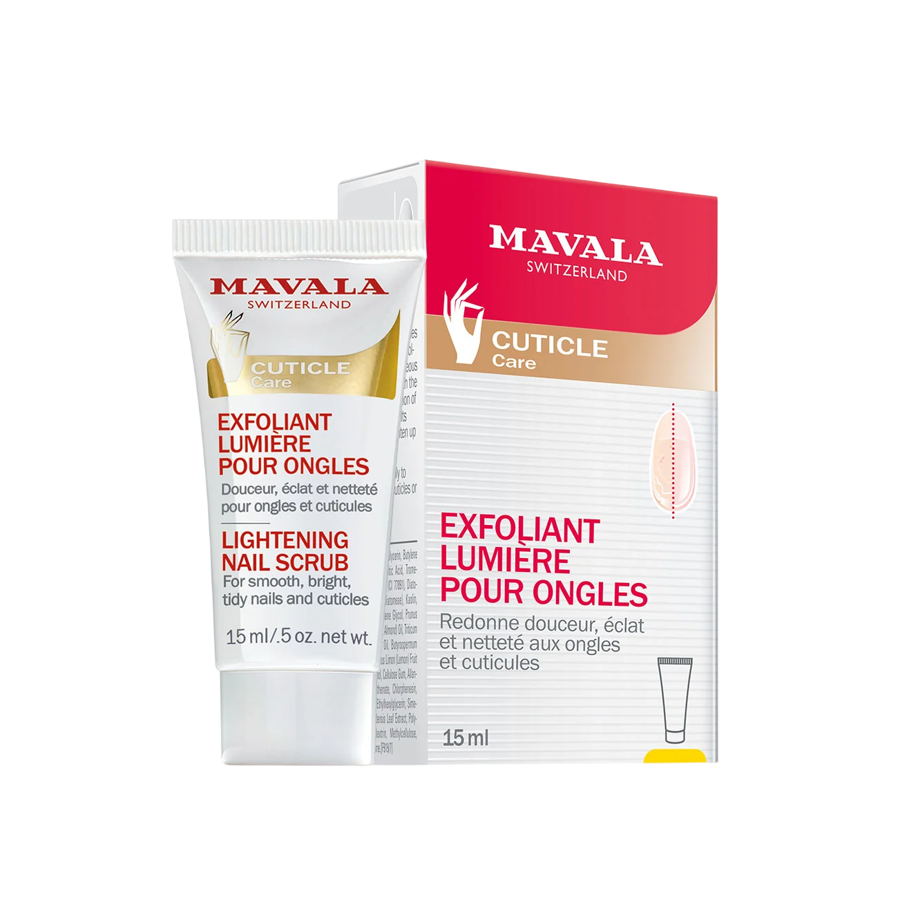 Mavala Hand- und Nagelpeeling Mavala, Mavala, Exfoliating & Softening, Hand & Nail Scrub, 15 ml Regular