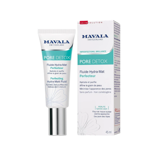 Mavala Mavala, Pore Detox, Hydrating & Mattifying & Detoxifying & Refreshing, Tag & Nacht, Flüssigkeit, Für das Gesicht, 45 m