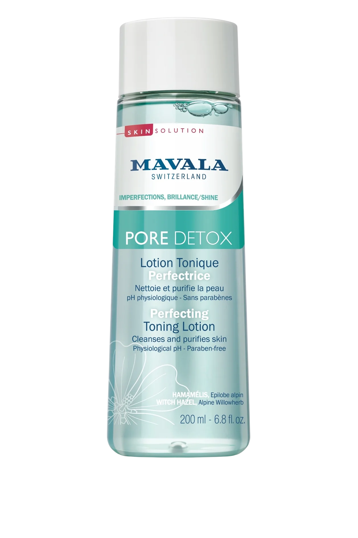 Mavala Mavala, Pore Detox, Cleansing, Refreshing & Purifying, Gesichtswasser, Für das Gesicht, 200 ml Regular