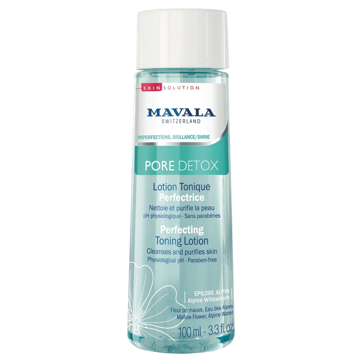 Mavala Gesichtswasser Mavala, Pore Detox, Toning & Purifying, Tonic Lotion, For Face, 100 ml Regular