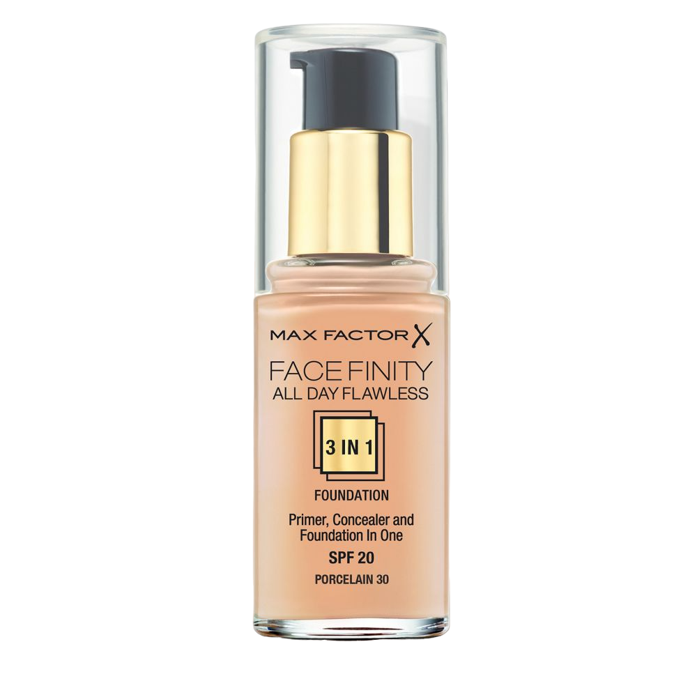 Max Factor Max Factor, Face Finity All Day Flawless, Creme-Grundierung, 30, Porzellan, 30 g Regular