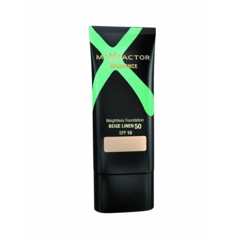 Max Factor Max Factor, Xperience, Flüssige Grundierung, 50, Beiges Leinen, SPF 10, 30 ml Regular