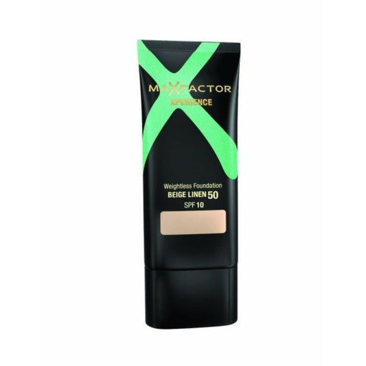 Max Factor Max Factor, Xperience, Flüssige Grundierung, 50, Beiges Leinen, SPF 10, 30 ml Regular