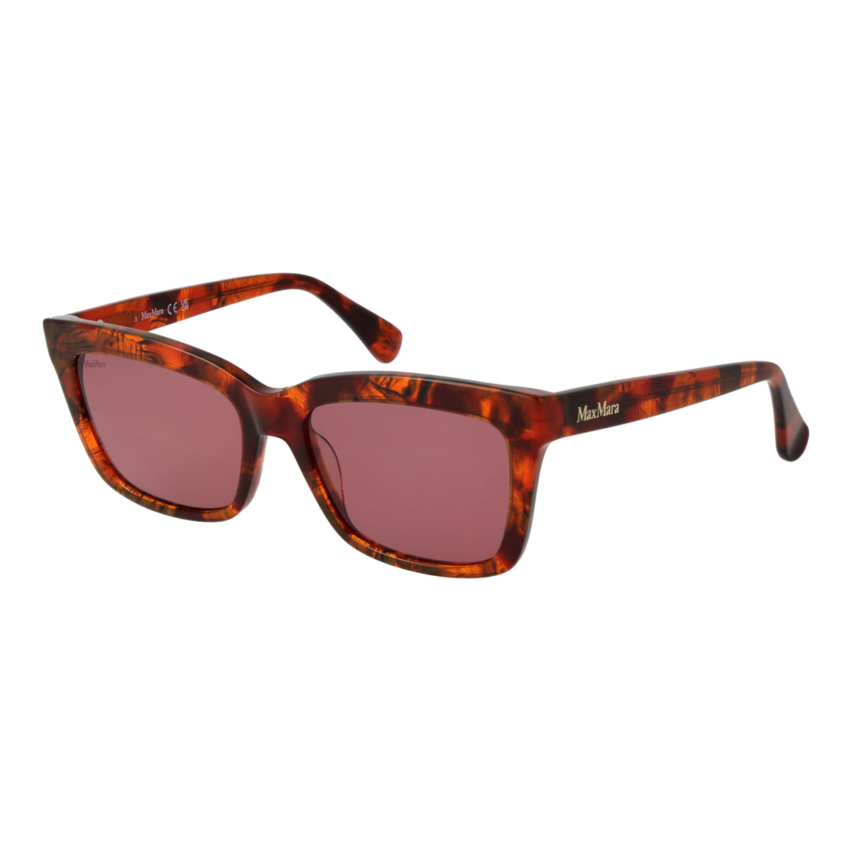 MAX MARA SUNGLASSES Damen Sonnenbrille UV400 MM0010 5554S – Seitenansicht