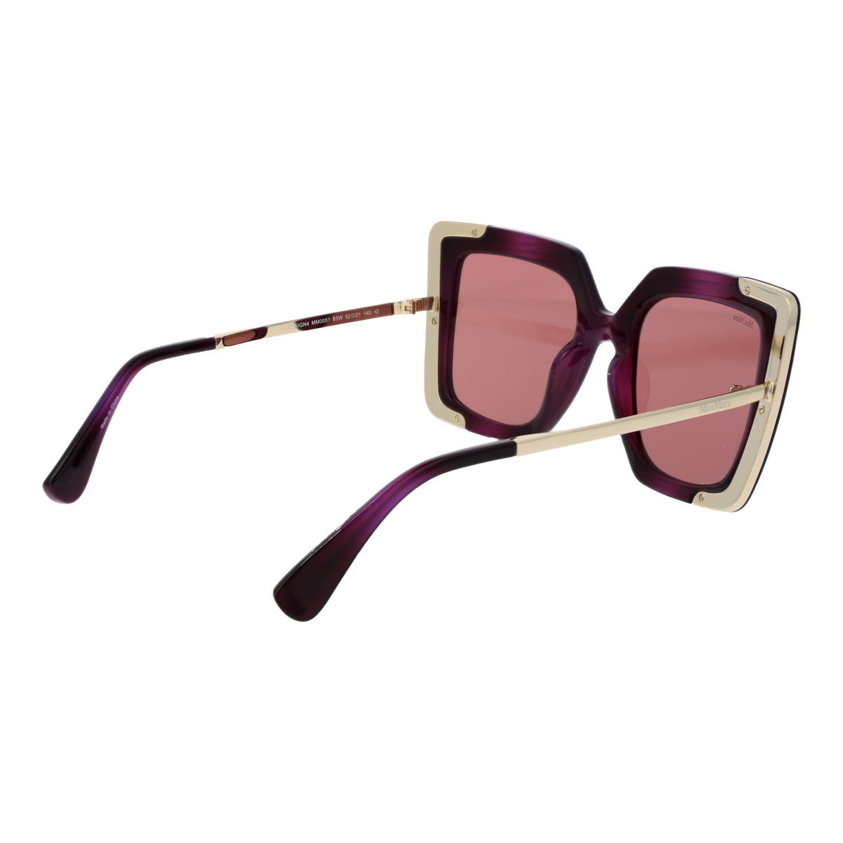 MAX MARA SUNGLASSES Damen Sonnenbrille UV400 MM0051 5283W – Detailansicht