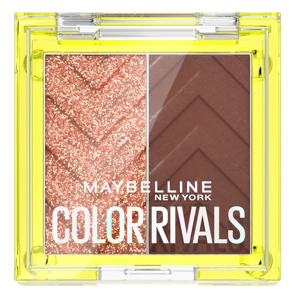 Maybelline Maybelline, Color Rivals Duo Palette, Lidschattenpalette, Spicy x Suave, 2, 3 g Regular
