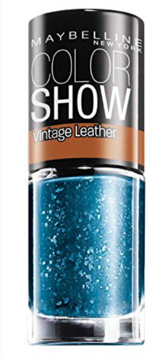 Maybelline Maybelline, Color Show Vintage Leather, Nagellack, Nr. 207, Türkise Versuchung, 7 ml Regular
