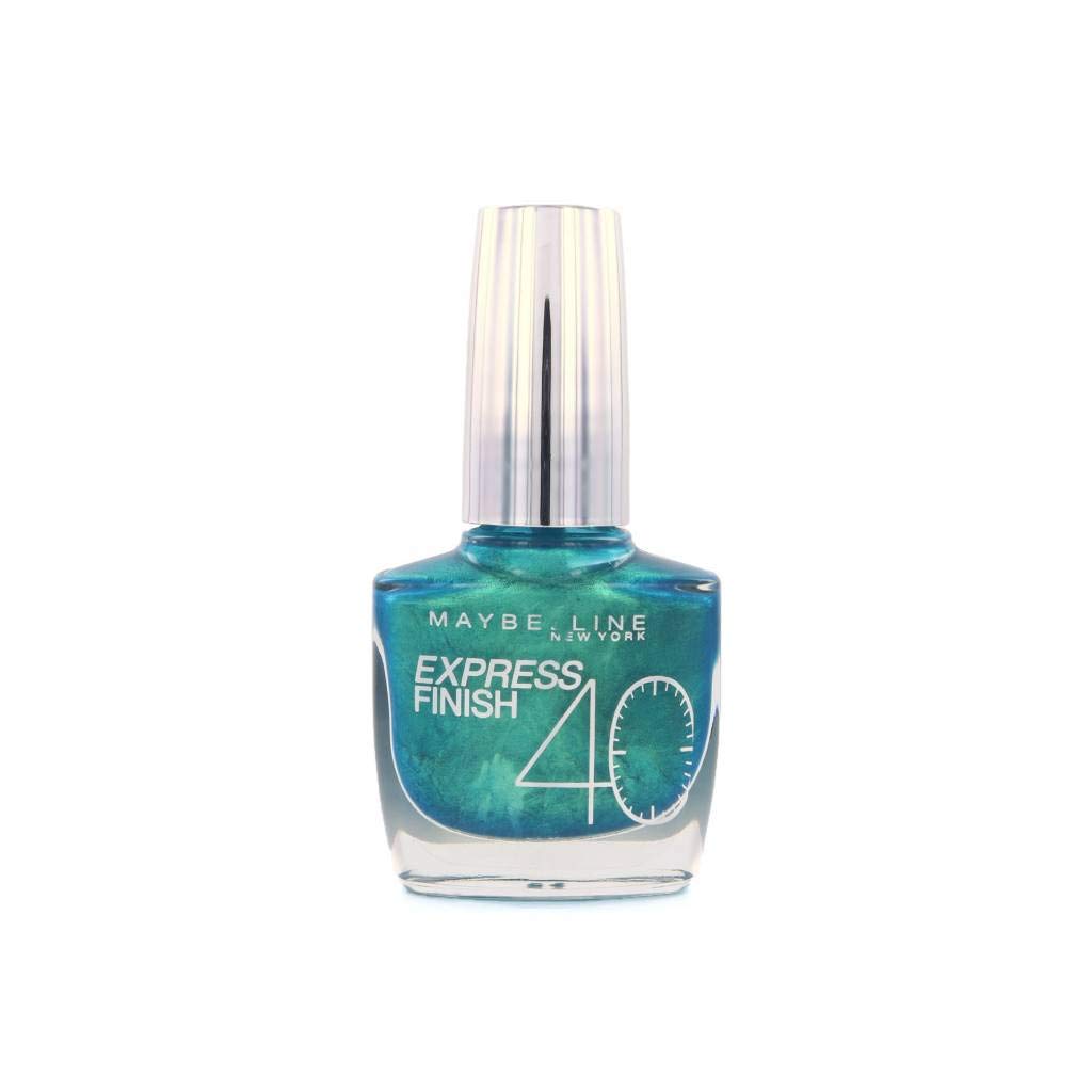 Maybelline Maybelline, Express Finish 40 Seconds, Nagellack, Nr. 865, Türkisgrün, 10 ml Regular