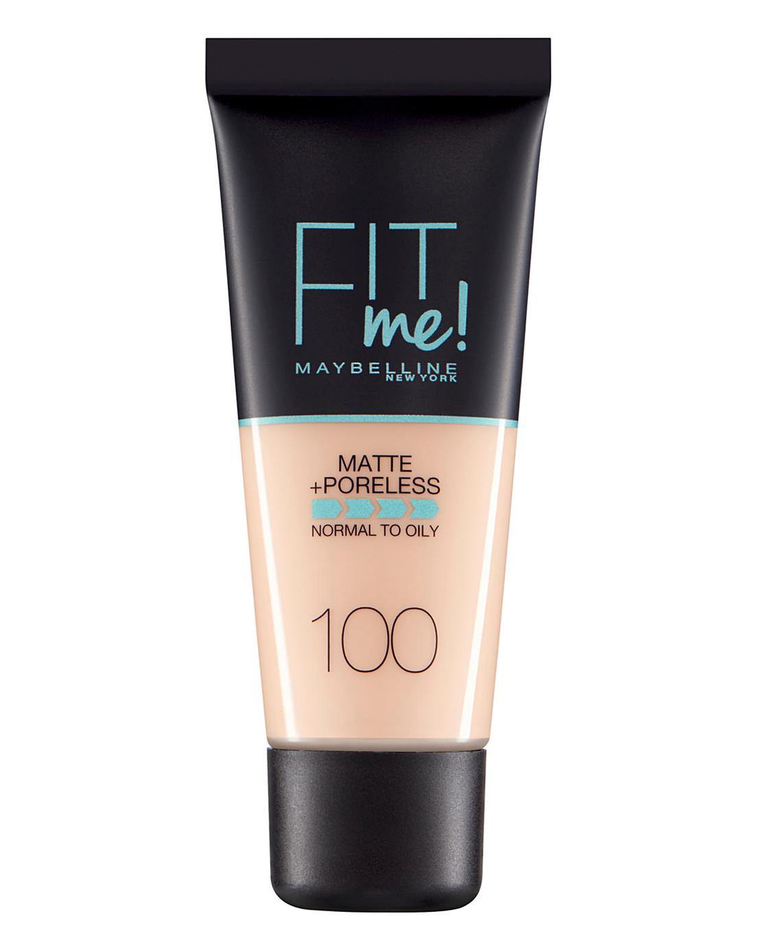 Maybelline Maybelline Fit Me Matte + Poreless Flüssige Grundierung 100 Warmes Elfenbein 30 ml Make-up / Gesicht / Flüssi