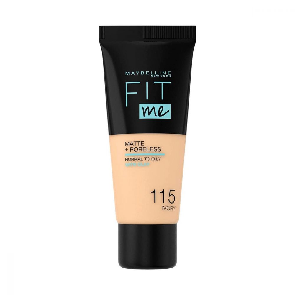 Maybelline Maybelline, Fit Me Matte + Poreless, Flüssige Grundierung, 150, Elfenbein, 30 ml Regular
