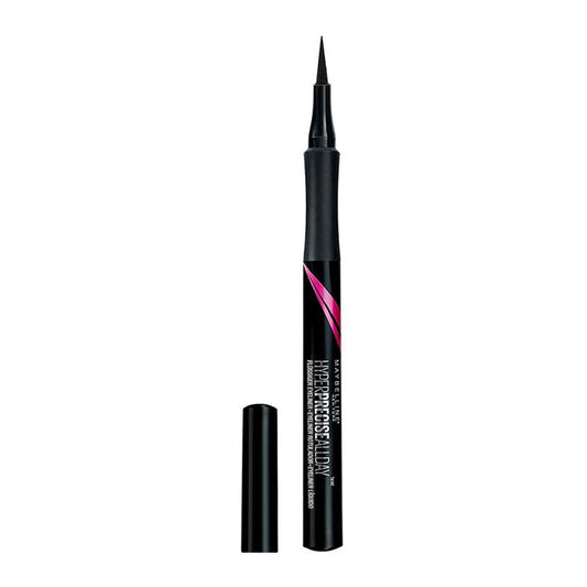 Maybelline Maybelline, Hyper Precise All Day, Flüssiger Eyeliner, Schwarz, 6 g Regular