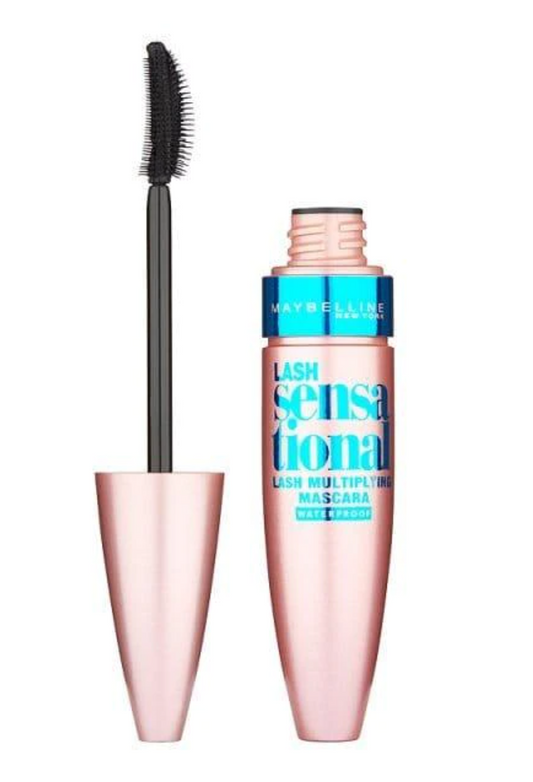 Maybelline Maybelline, Lash Sensational, Wasserdicht, Volumenverstärkend, Wimperntusche, Schwarz, 9.5 ml Regular