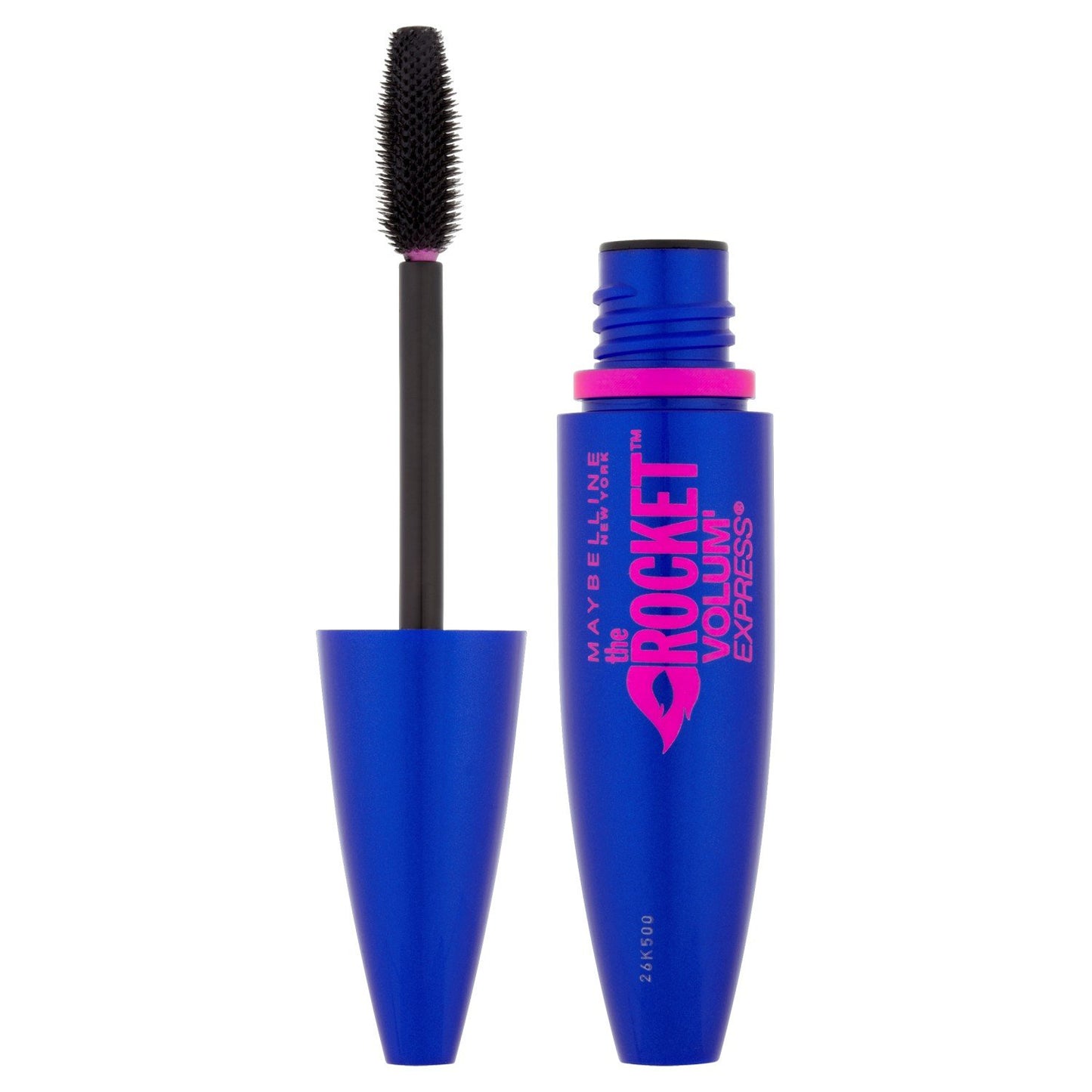 Maybelline The Rocket Volum' Express Wimperntusche – Extra Volumen & Sehr Schwarz, 9.6 ml