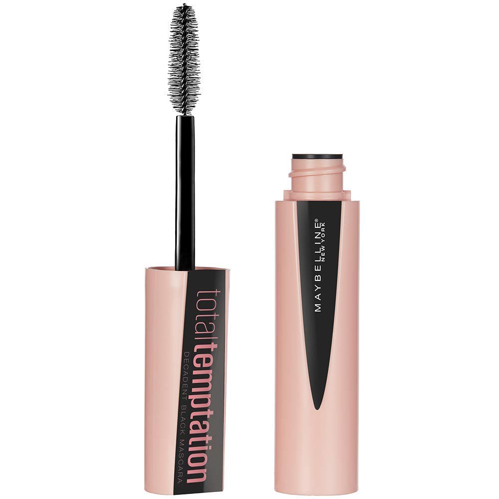 Maybelline Maybelline, Total Temptation, Volumen, Wimperntusche, Dekadentes Schwarz, 8.6 ml Regular