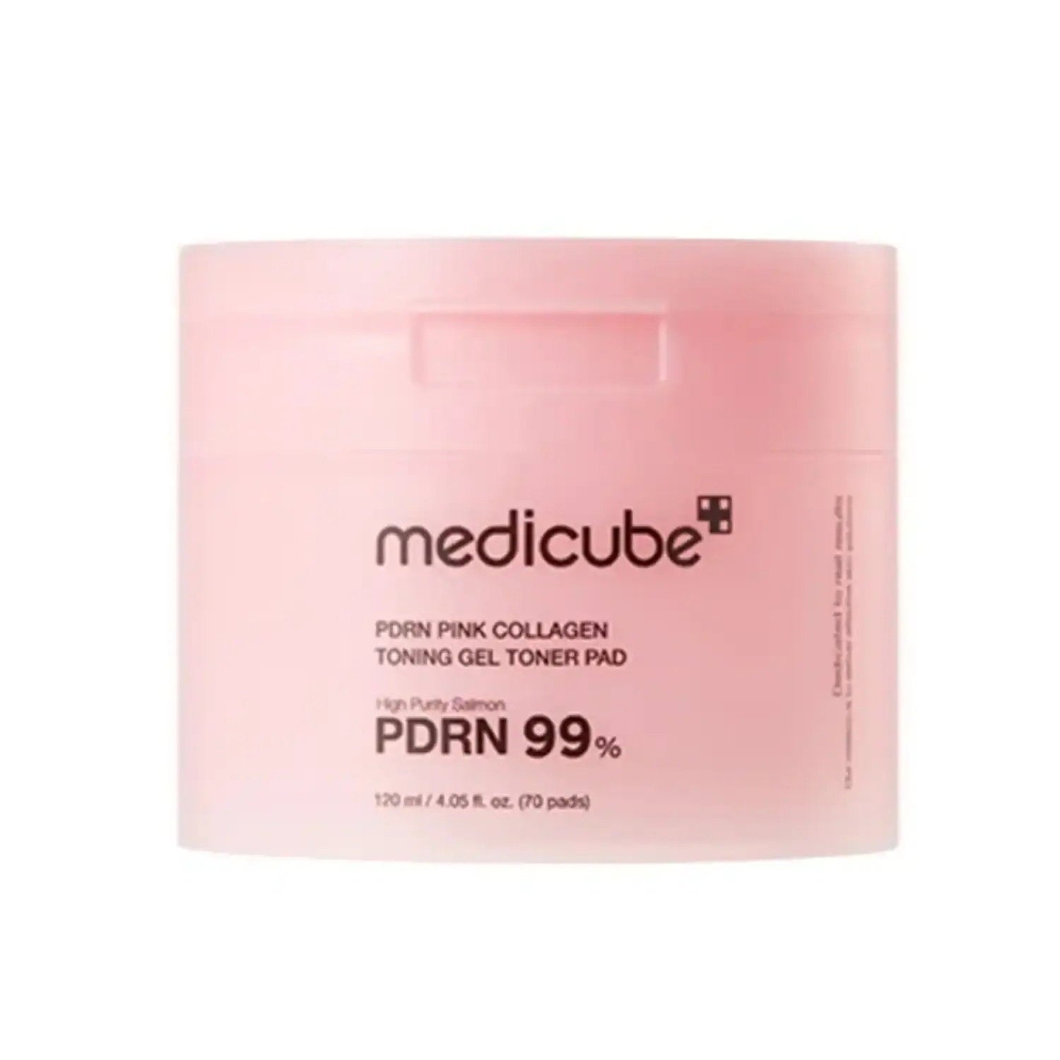 Medicube Medicube, PDRN Pink Collagen Toning Gel, Anti-Aging & Firming, Reinigungspads, 70 stk Regular