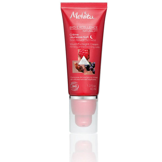 Melvita Melvita, Bio - Excellence Naturalift, Bio, Glättet/Festigt & Hydratisiert, Nacht, Sahne, Für Gesicht & Hals, 40 ml *T
