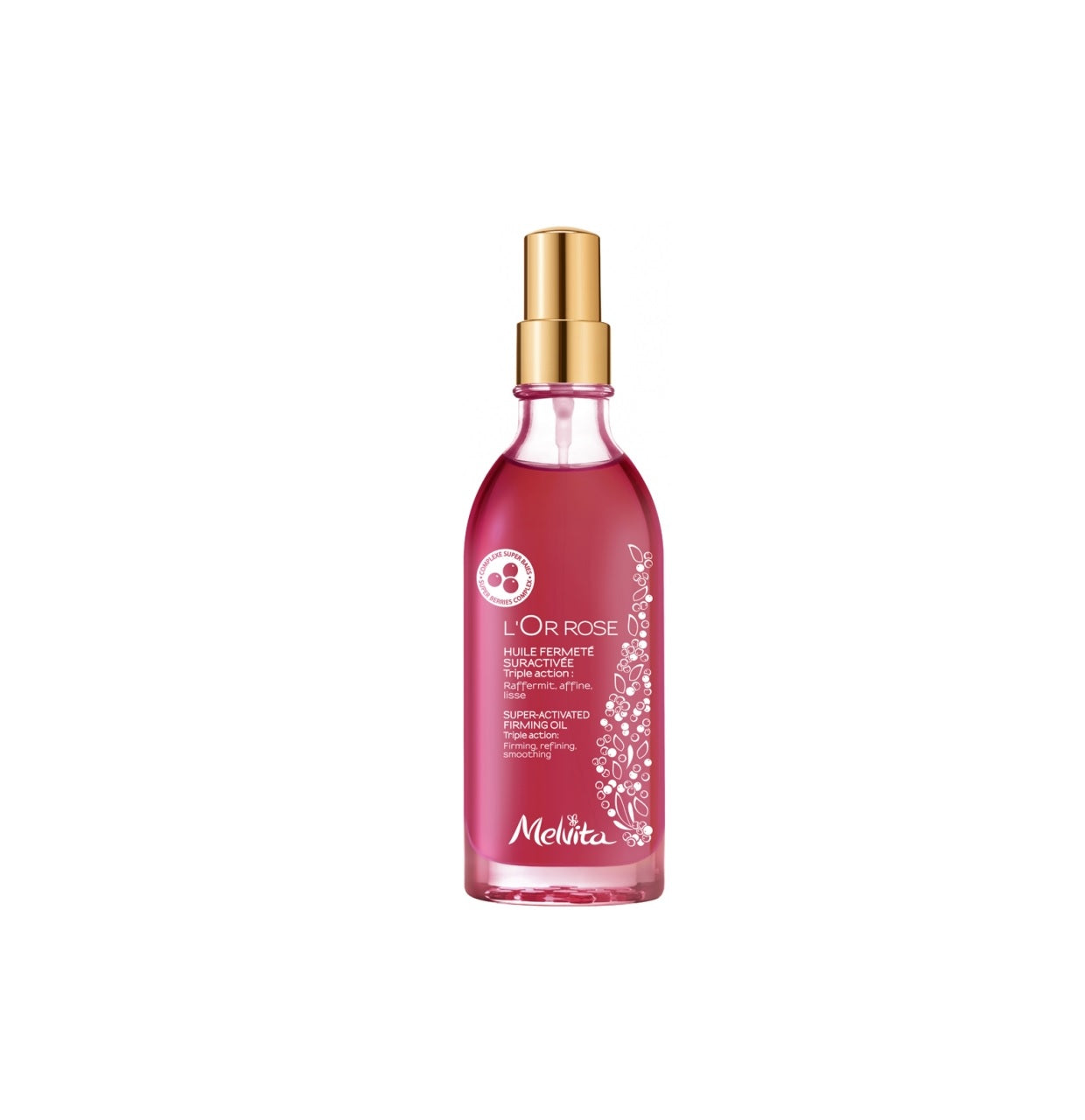 Melvita Melvita L'or Rose Bio Körperöl zur Festigung für Arme Brust Bauch Hüften Oberschenkel 100 Körper / Körperpflege 
