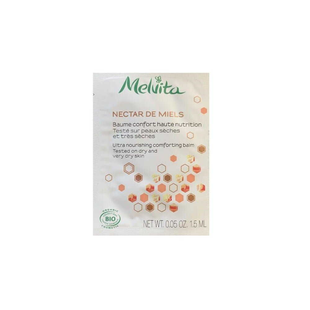 Melvita, Nectar De Miels, Bio, Nährend, Balsam, Für Gesicht & Hals, 1.5 ml *Muster
