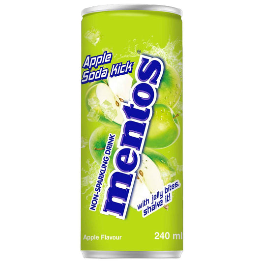 mentos Drink Apple Soda Kick 240ml - Candyshop.ch